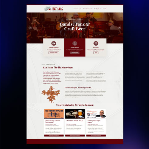 webagentur Programmierer Website rathaus Friedrichshagen Bölschestr